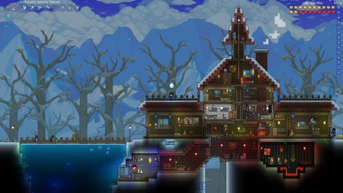 Terraria как поставить знамя