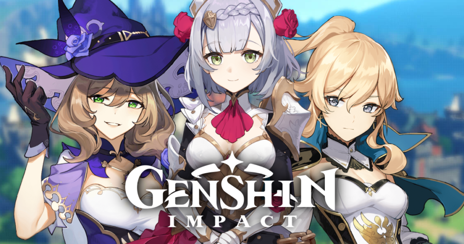 Genshin impact все персонажи картинки