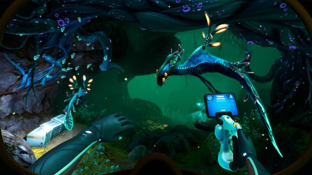 Святилище а в subnautica