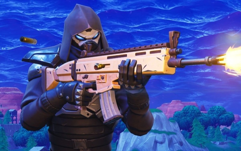 Как сесть на инопланетный материнский корабль Fortnite