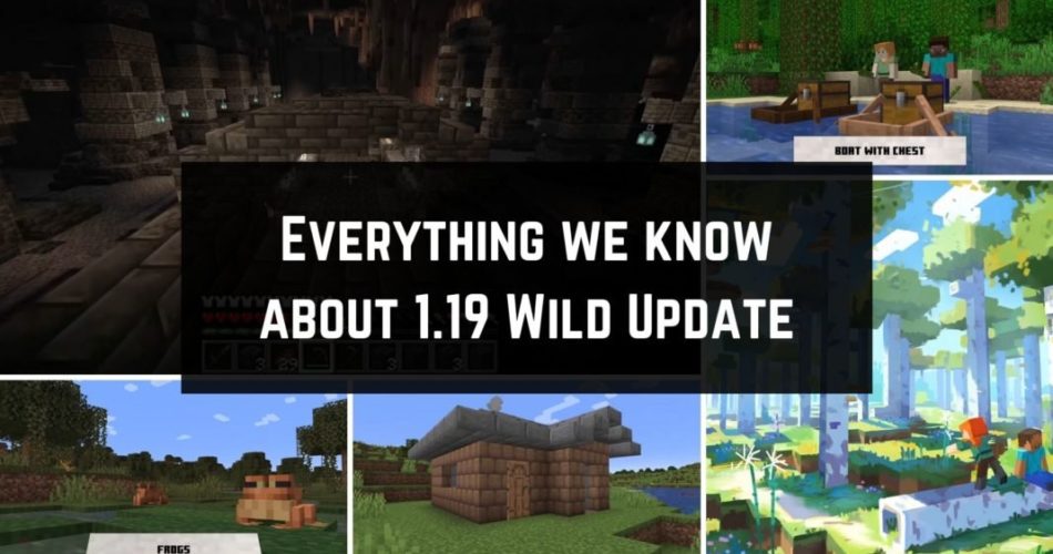 Обновление Minecraft 1.19 Wild