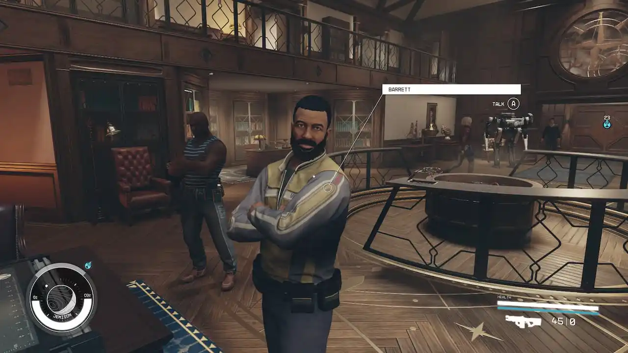 Как изменить снаряжение и оружие компаньона в Starfield