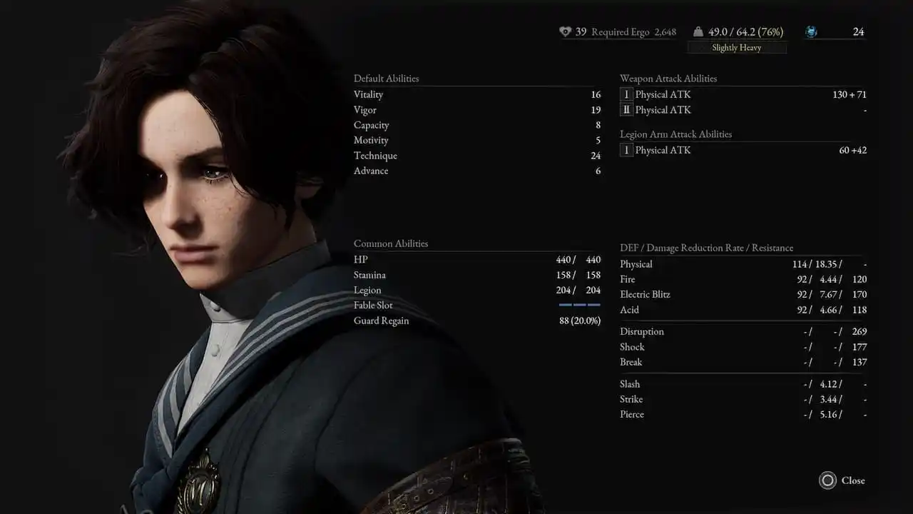 Ложь P Soft Caps для каждой характеристики