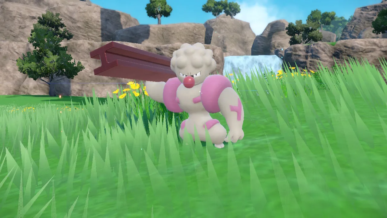 Где поймать Тимбурра и Гурдурра в Pokemon Scarlet & Violet Teal Mask