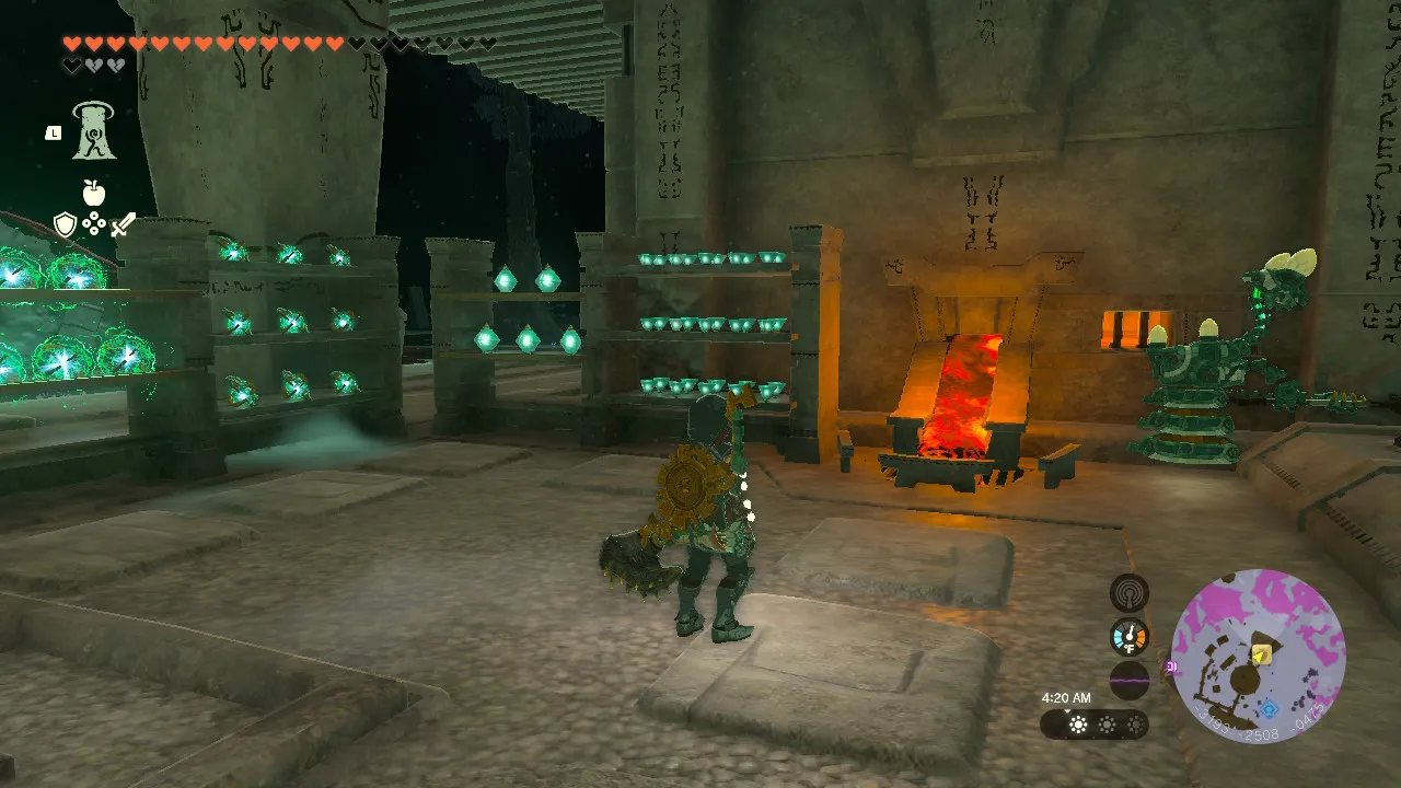 Все локации кузниц в Zelda Tears of the Kingdom (TOTK)