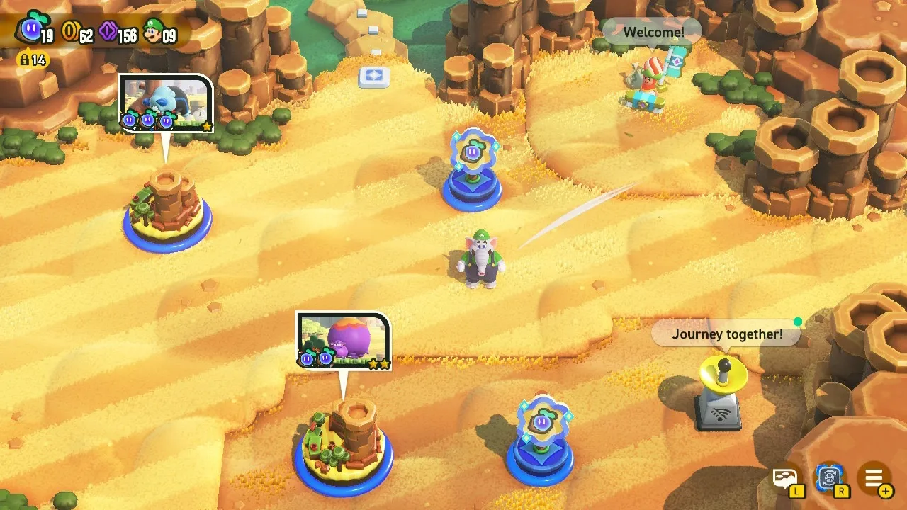 Все секретные выходы в первом мире Super Mario Bros Wonder