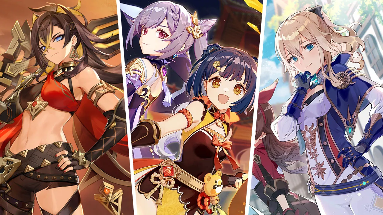 Все стандартные баннерные персонажи в Genshin Impact 4.2