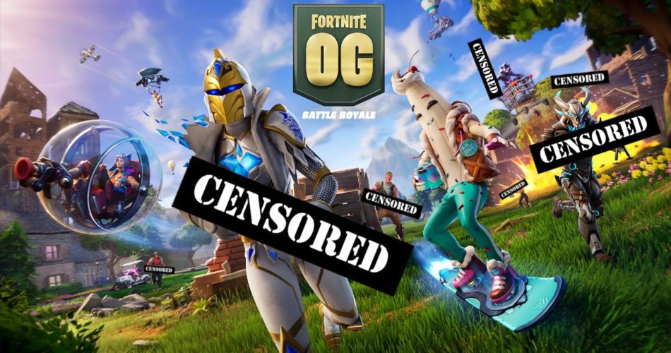 Косметические ограничения Fortnite по возрастному рейтингу сталкиваются с негативной реакцией со стороны фанатов и создателей контента