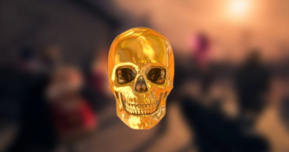 Что делает золотой череп в MW3 Zombies?