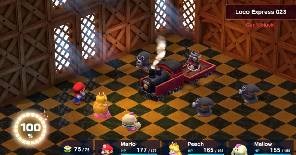 Все матчи-реванши с боссами после игры в римейке ролевой игры Super Mario