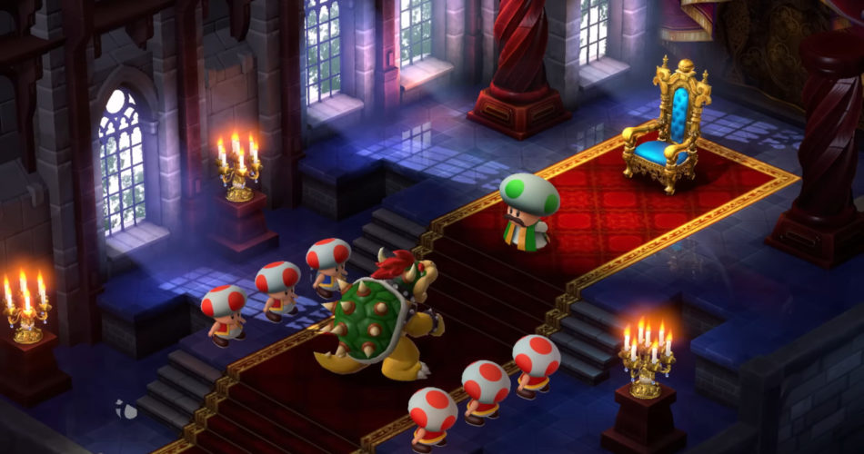 Можно ли пропустить скрытый сундук в Грибном замке в римейке ролевой игры Super Mario?