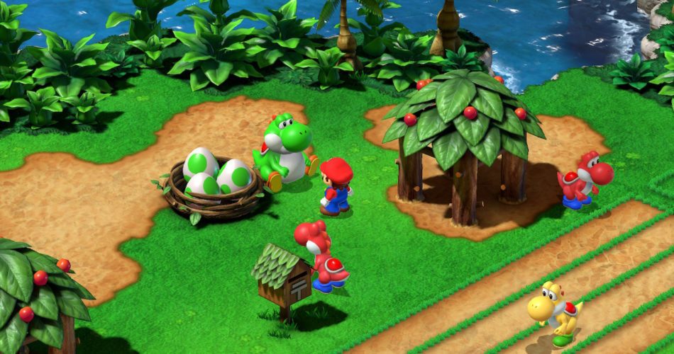 Как встретить Большого Йоши в ремейке ролевой игры Super Mario