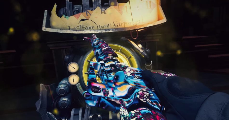 Как хранить готовое оружие в MW3 Zombies