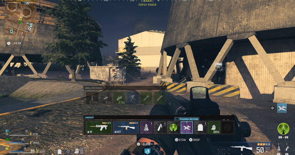 Местоположение MW3 Zombies Precision Airstrike: раскрасьте указатель цели