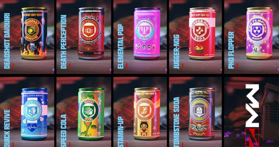 Схематическое расположение всех зомби MW3 и таблица добычи