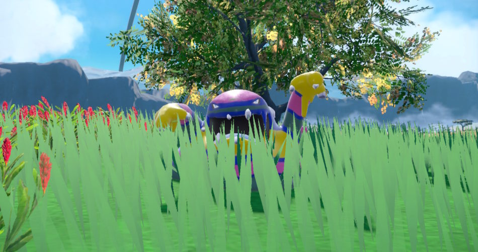 Где поймать алоланского покемона в Pokémon Scarlet Violet Indigo Disk