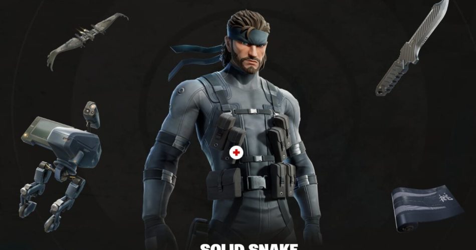 Дата выхода Fortnite Solid Snake и косметика Metal Gear