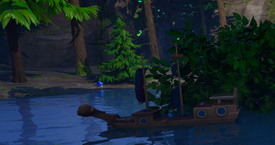 Как найти секретную пещеру коралловых друзей в Fortnite, глава 5