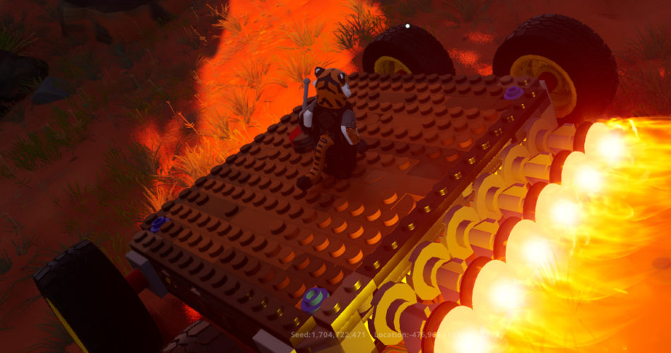 Как собирать транспортные средства в LEGO Fortnite