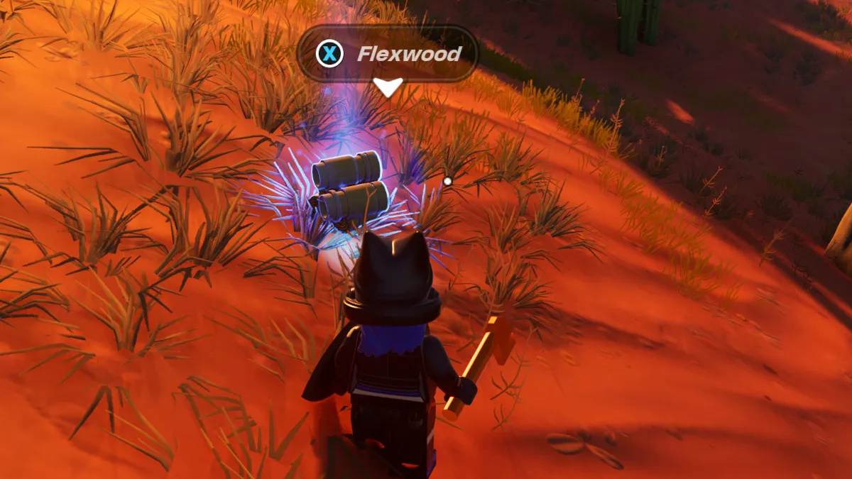 Как получить Флексвуд в LEGO Fortnite