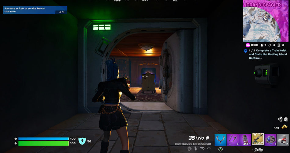 Как разблокировать Grand Glacier Vault в Fortnite