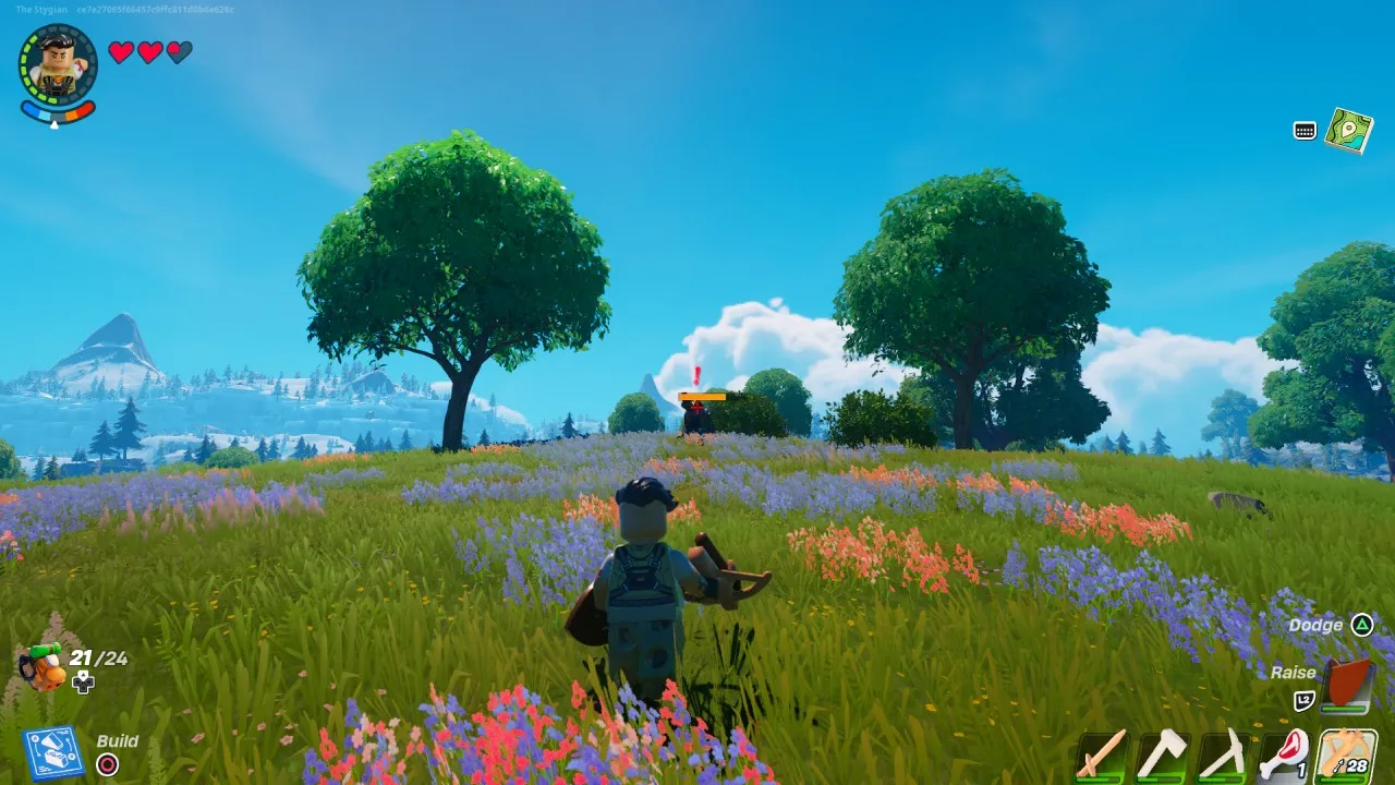 Как отключить помощь при прицеливании в Lego Fortnite