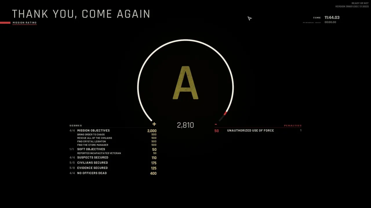 Как завершить/завершить миссию в режиме «Готово или не объяснено»