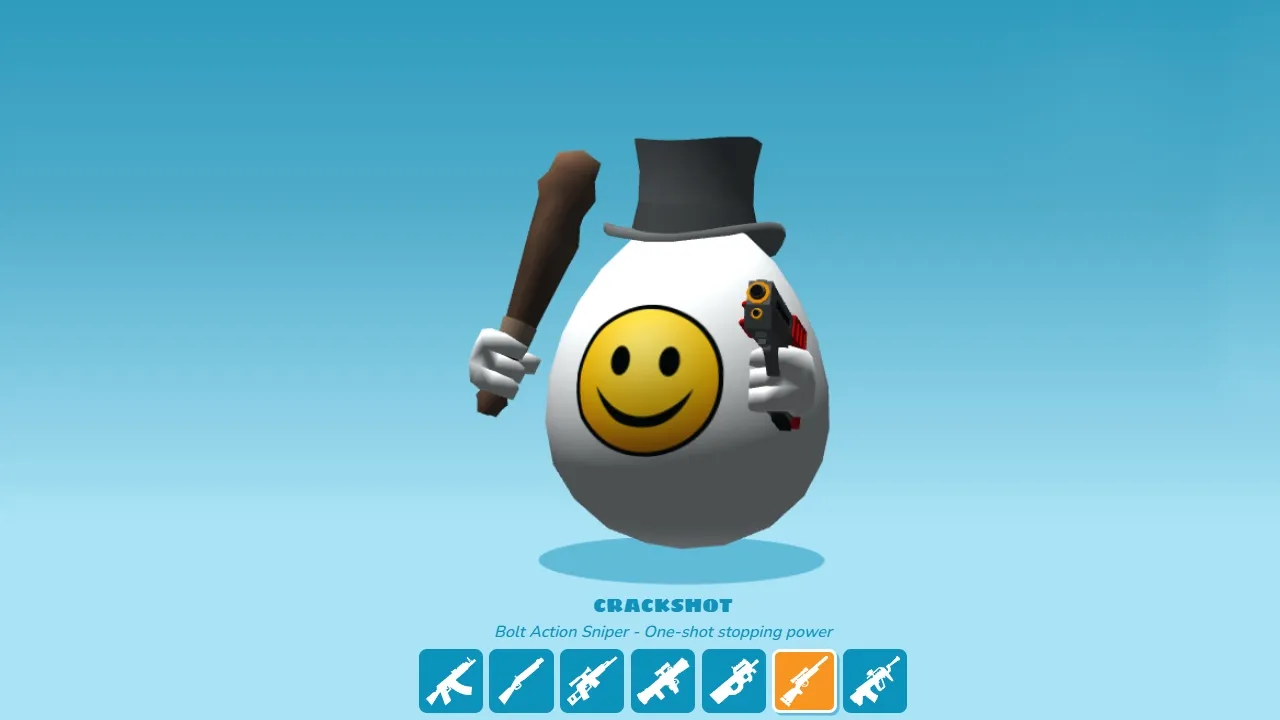 Лучшее оружие в Shell Shockers