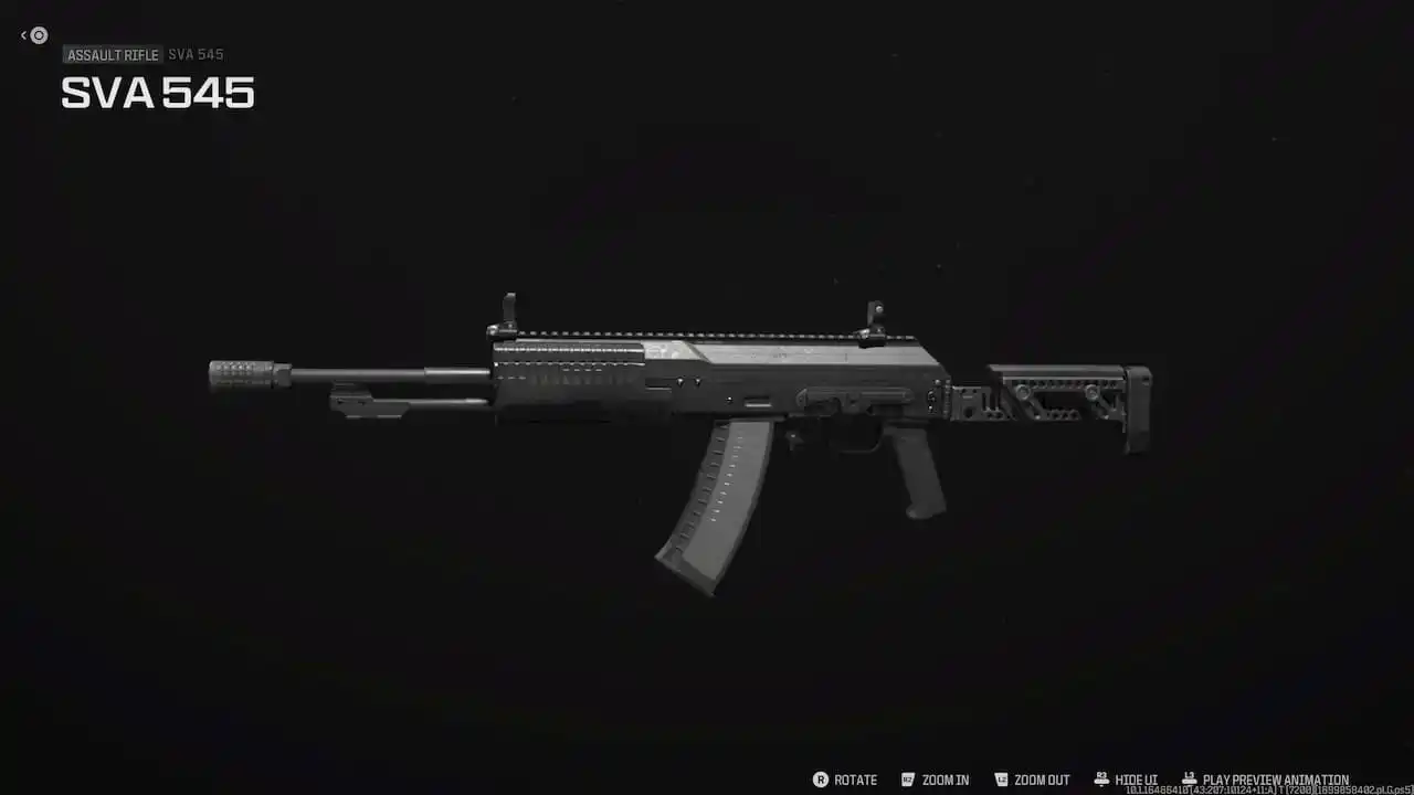 Лучшая сборка зомби SVA 545 в Modern Warfare 3