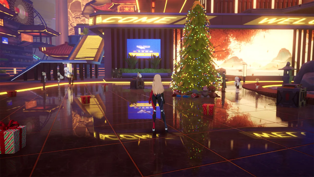 Где найти подарки зимнего фестиваля в Tower of Fantasy