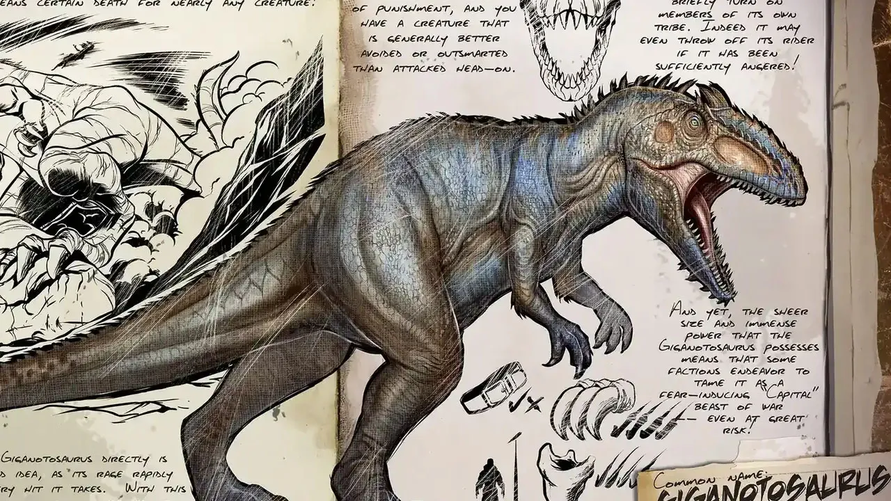 Лучшие места появления гиганотозавров в ARK Survival Ascended