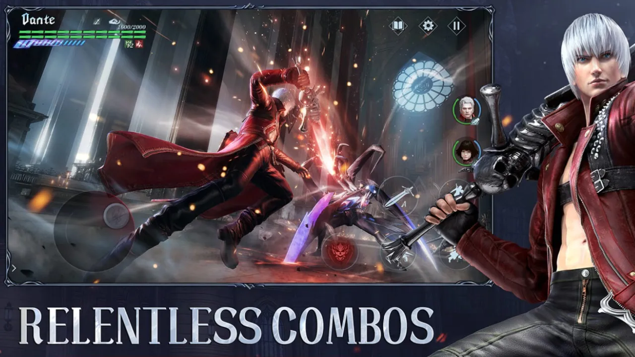 Есть ли в Devil May Cry: Peak of Combat поддержка контроллера?