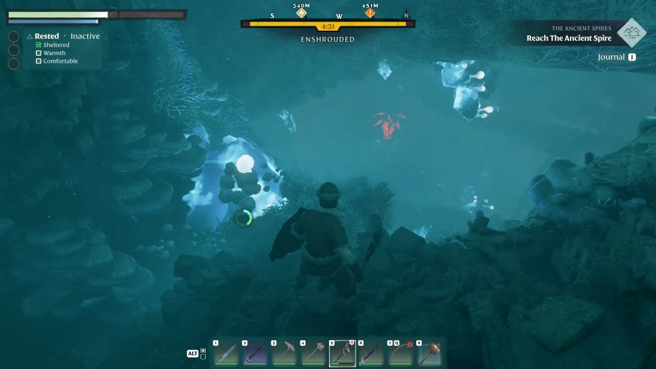 Как получить жидкость Shroud в Enshrouded