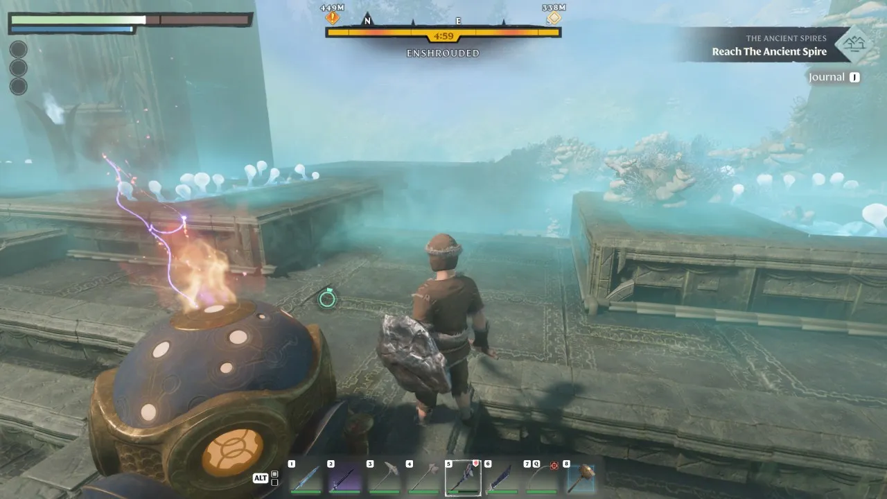 Как очистить колодец эликсира в Enshrouded