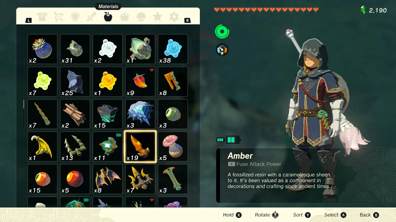 Стоит ли продавать драгоценные камни в Zelda Tears of the Kingdom?  (ТОТК)