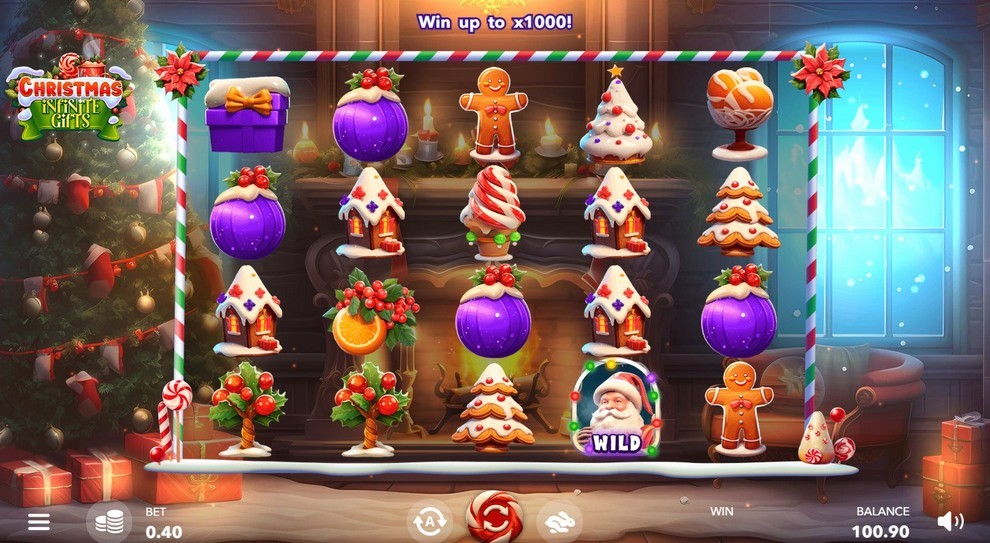 Новый игровой автомат Christmas Infinite Gifts для игры на деньги