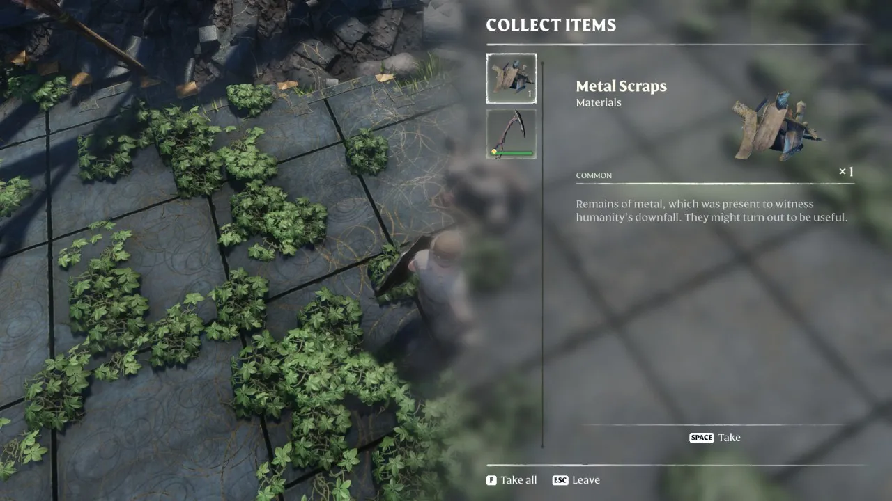 Как добыть металлические отходы в Enshrouded