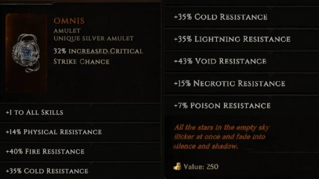 Как получить Омниса в Last Epoch