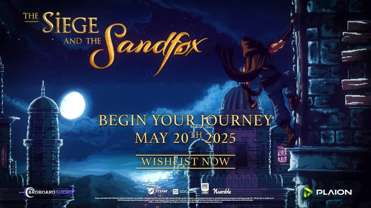 16-битная Stealthvania The Siege и Sandfox, запуск для ПК 20 мая