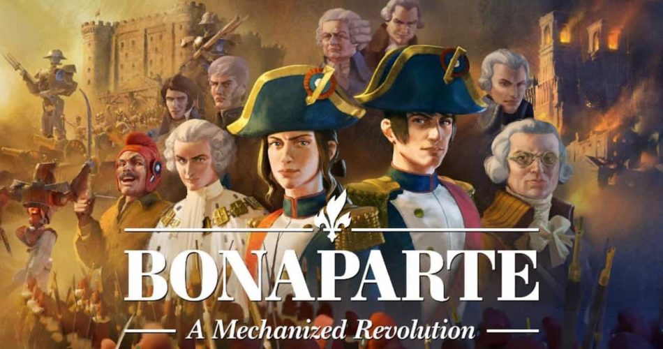 Название стратегии альтернативной истории Bonaparte-механизированная революция, запускающаяся в раннем доступе 21 мая.