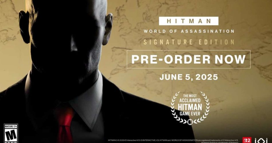 Nintendo Switch 2 Предварительные заказы для Hitman World of Assassance-Signature Edition Live