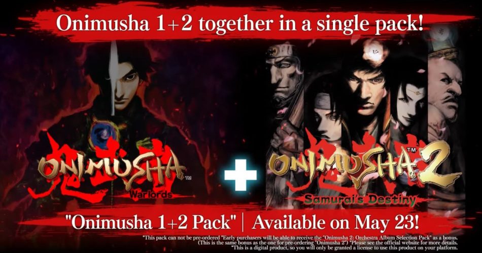 Onimusha 1+2 пакет запускается 23 мая