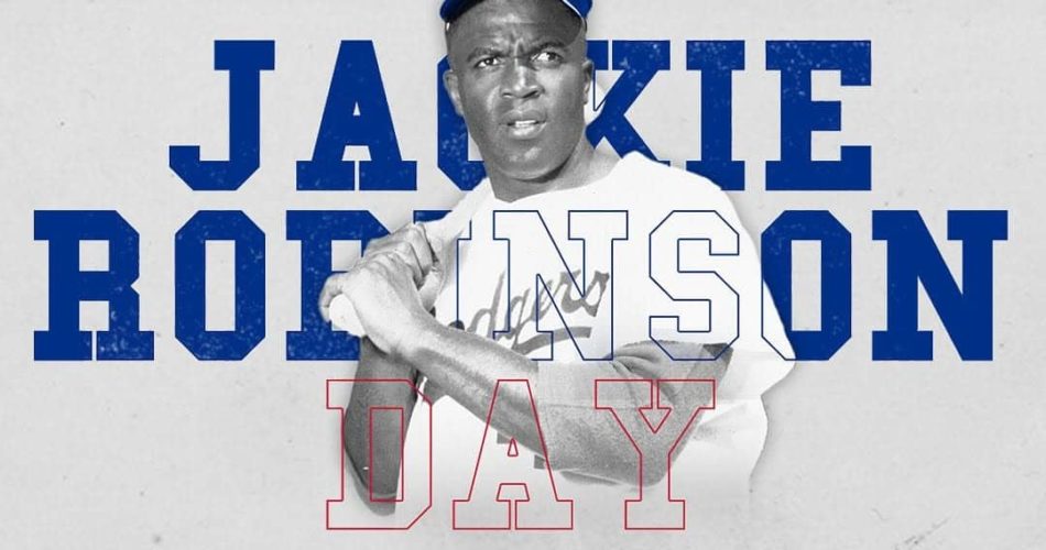 Из парка бейсбол Go 26 Празднование Джеки Робинсон Дэй с Perfect Jackie Card