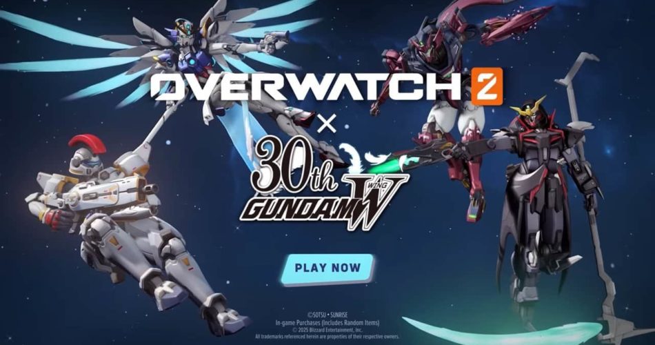 Overwatch 2 x Gundam Wing в игре объявлено