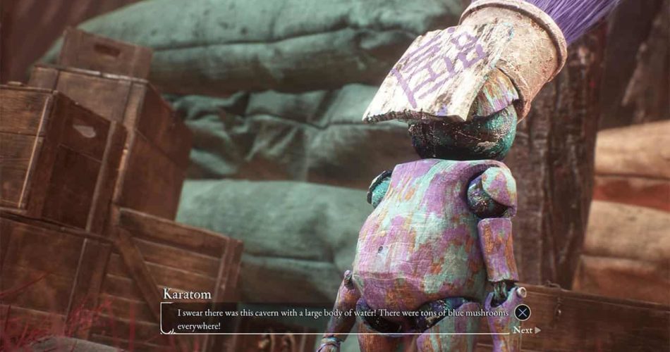 Где найти пещеру с большим водоемом в Clair nascur: Expedition 33