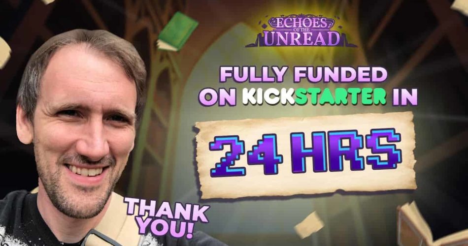 8-битные музыкальные приключения эхо непрочитанного полностью финансируемого за 24 часа