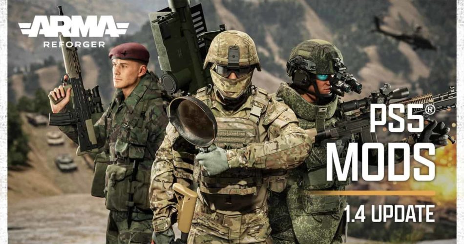 ARMA: Reforger Update 1.4 Внесение поддержки MOD в PlayStation 5