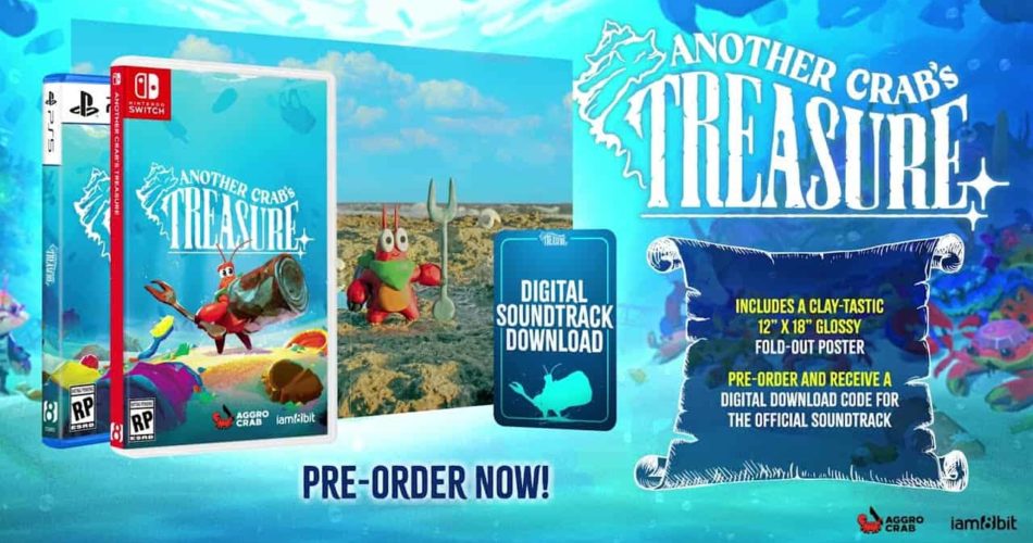 IAM8BIT X Aggrogue Crab объявляет о сокровище другого краба Физические издания