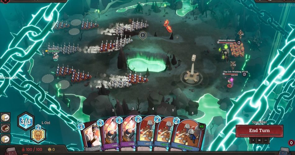 Roguelike Deckbuilder Commander Quest Patch добавляет немецкую поддержку