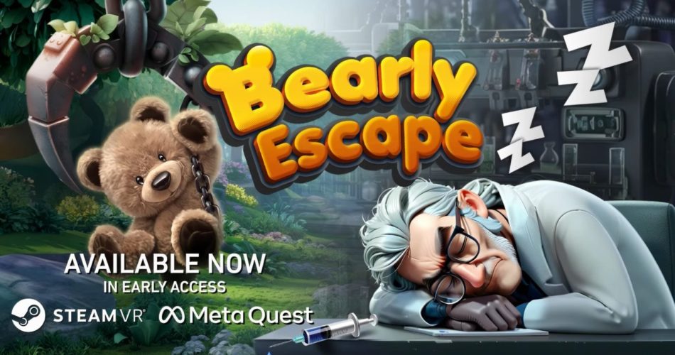 VR Puzzle Platterer Bearly Escape сейчас в раннем доступе